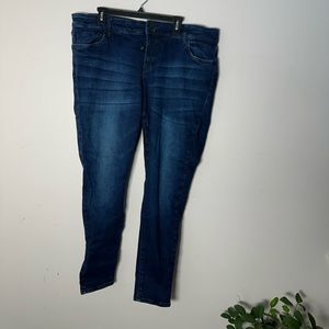 EUC Womens Kut from the Kloth Denim Jeans Dark Plus Size 20W Boyfriend